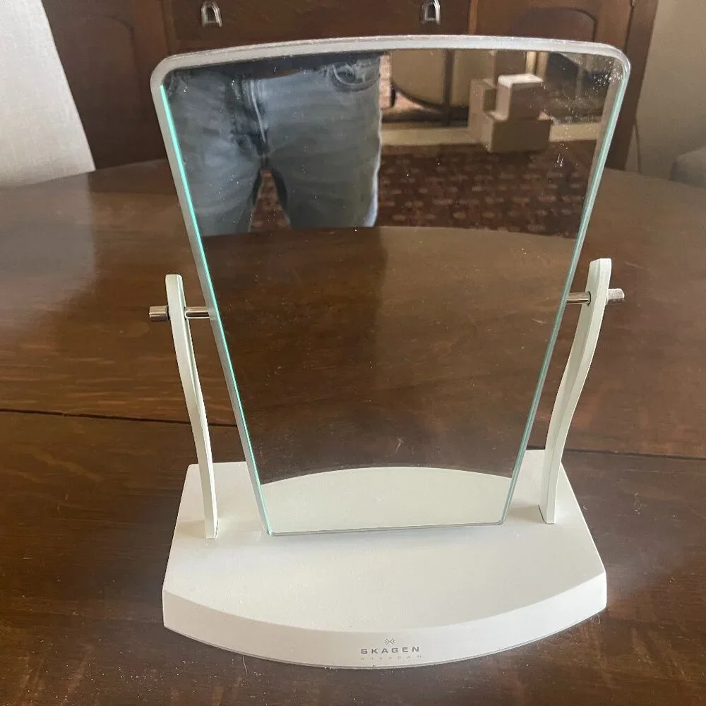 Mid Century Style Skagen Double Sided Vanity Table Top Mirror